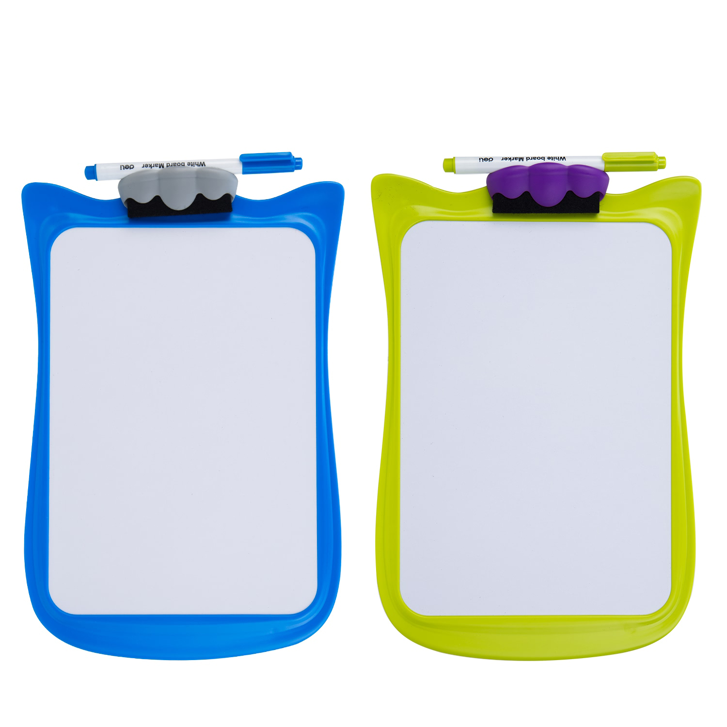 Whiteboard scolar cu rama plastic 30*21cm deli [2]