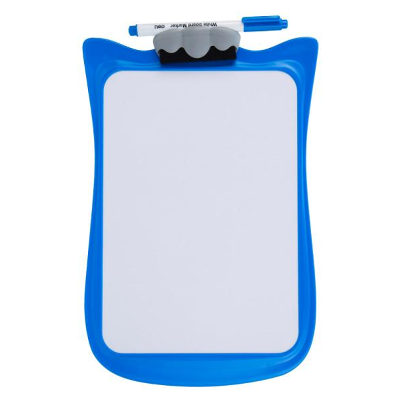 Produse pentru prezentare și afișare - Whiteboard scolar cu rama plastic 30*21cm deli