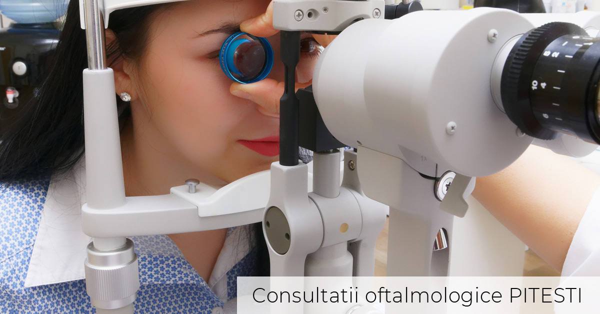 Caravana continua: Consultatii oftalmologice in Pitesti 2021