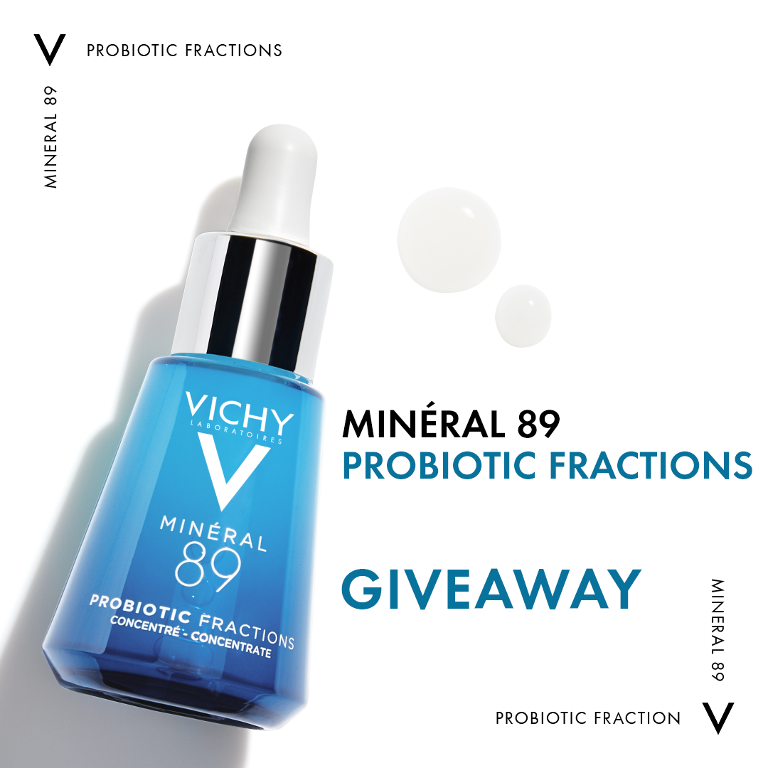 Giveaway: Vichy Mineral 89 Probiotic
