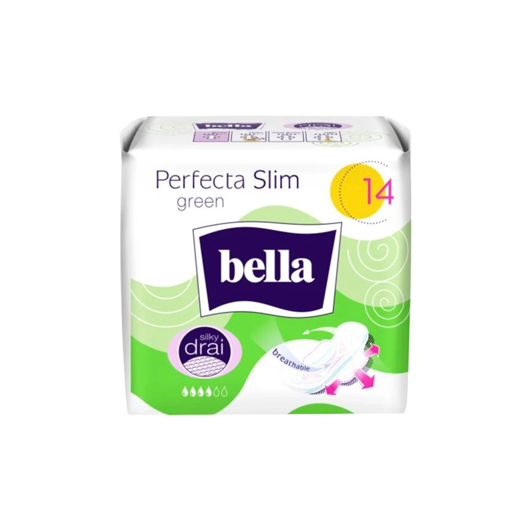 Absorbante Bella Perfecta Green, 14 bucati