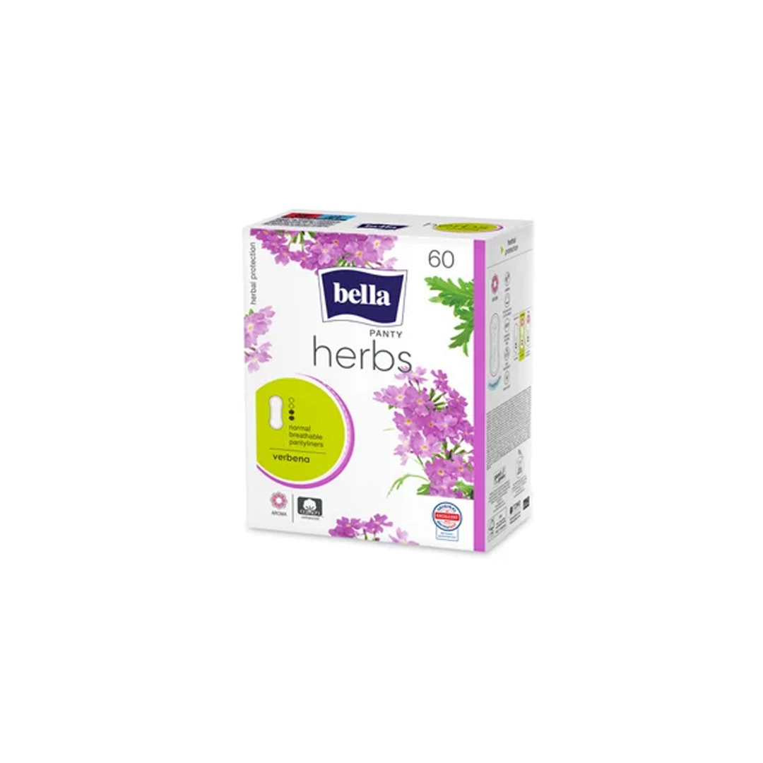Absorbante Herbs Panty Verbina, 60 bucati, Bella