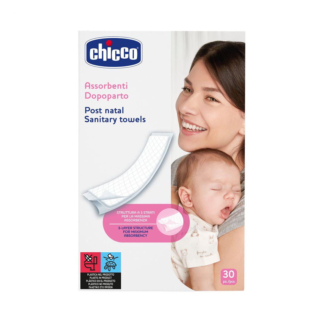 Absorbante sanitare postnatale, 30 bucati, Chicco