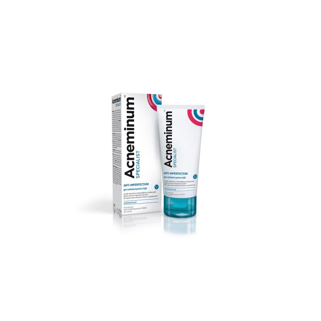 Acneminum Gel Exfoliant, 125 ml, Aflofarm