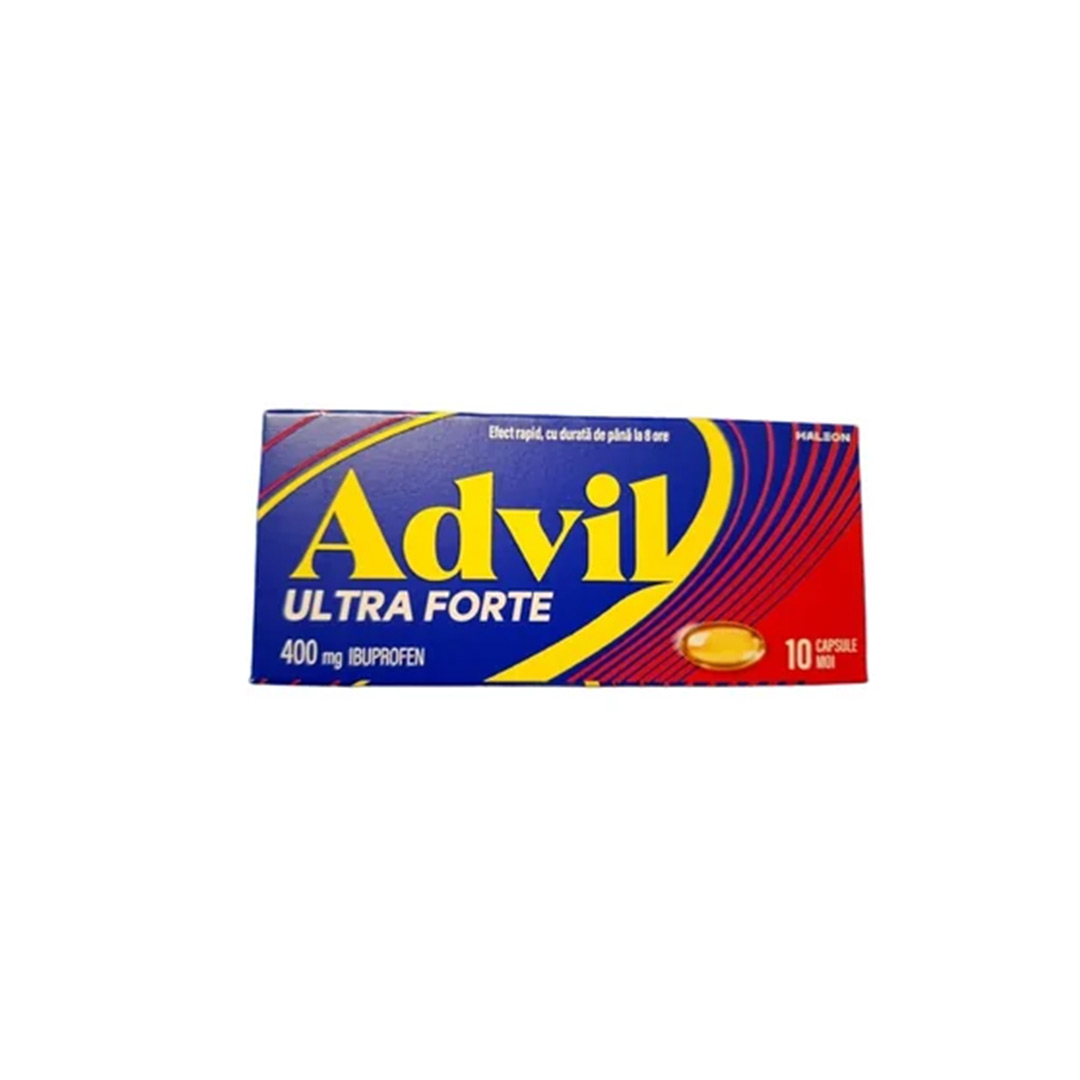 Advil Ultra Forte 400 mg, 10 capsule, Haleon