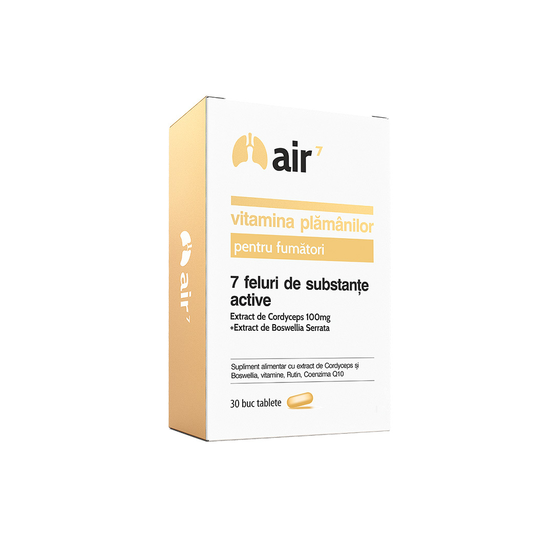 Air 7 pentru fumatori, 30 capsule, Green Splid