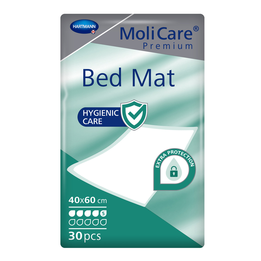 Aleze Bed Mat 5 MoliCare Premium, 40x60 cm, 30 bucati, Hartmann