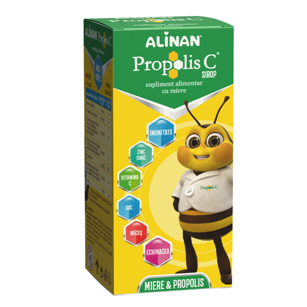 Alinan Propolis C sirop, 100 ml, Fiterman