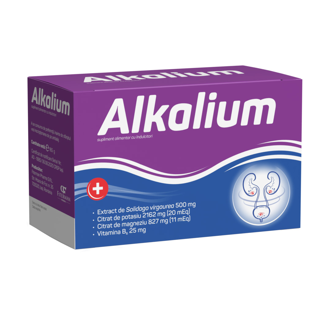 Alkalium, 30 plicuri, Fiterman Pharma