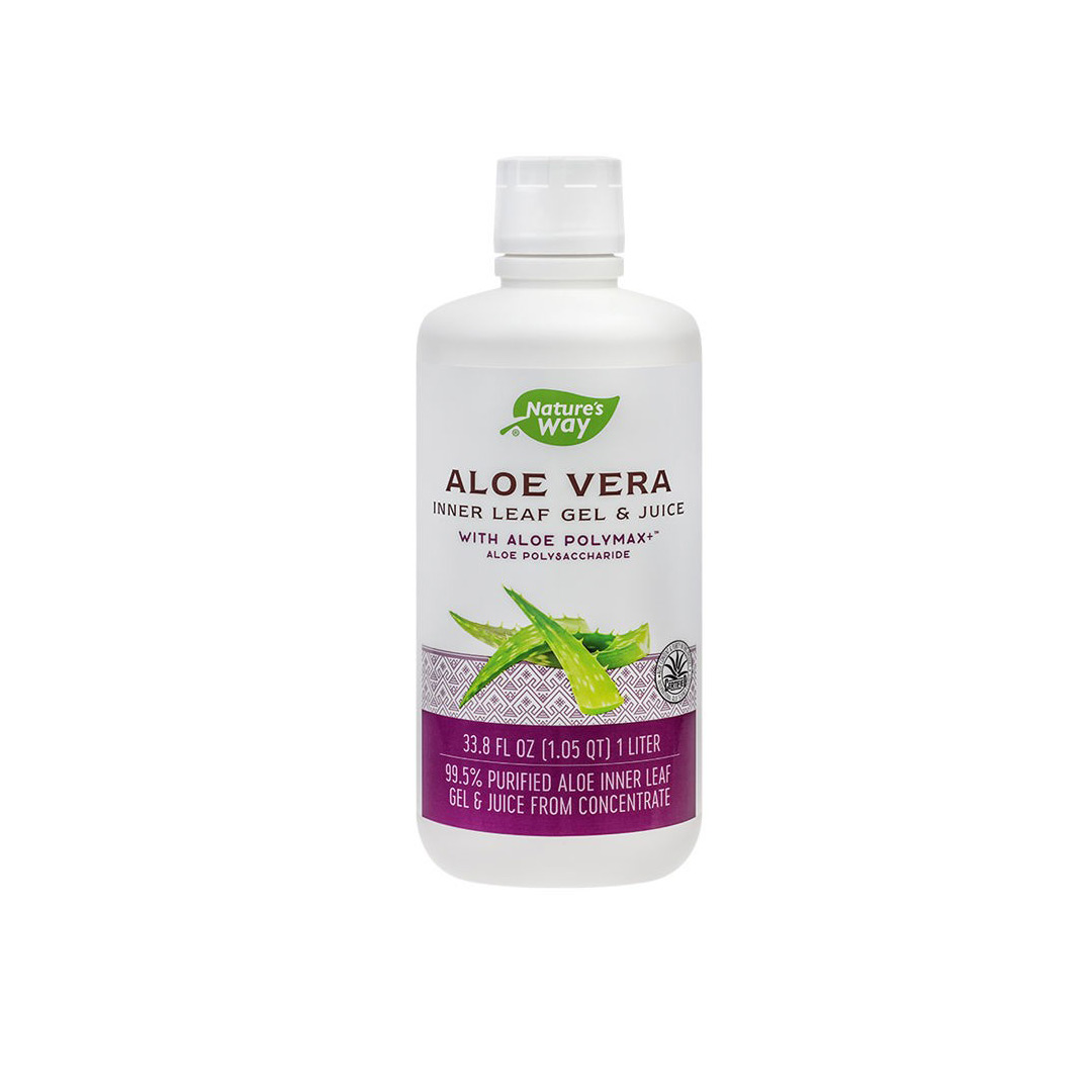Aloe Vera Gel Juice Natures Way, 1000 ml, Secom