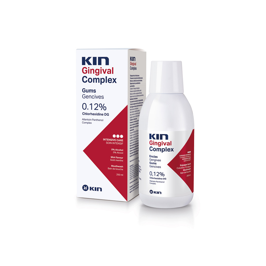 Apa de gura cu clorhexidina Kin Gingival, 250 ml, Laboratorios Kin