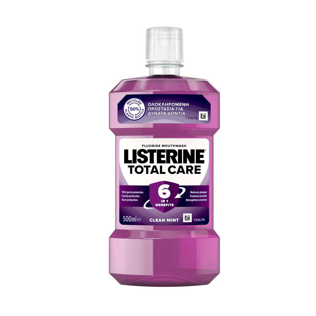 Apa de gura Total Care, 500 ml, Listerine