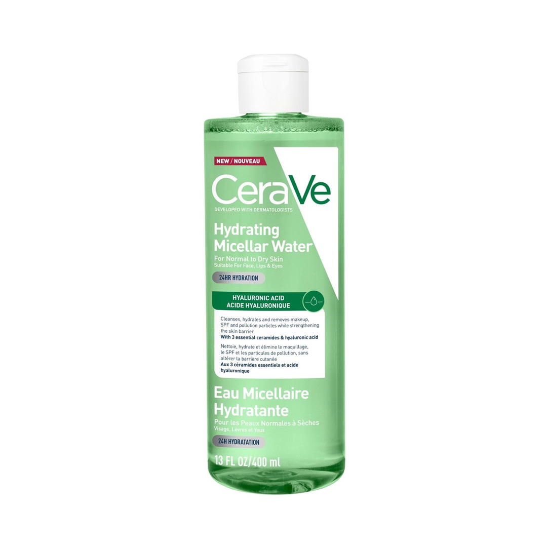 Apa micelara hidratanta pentru ten normal si uscat, 400 ml, CeraVe
