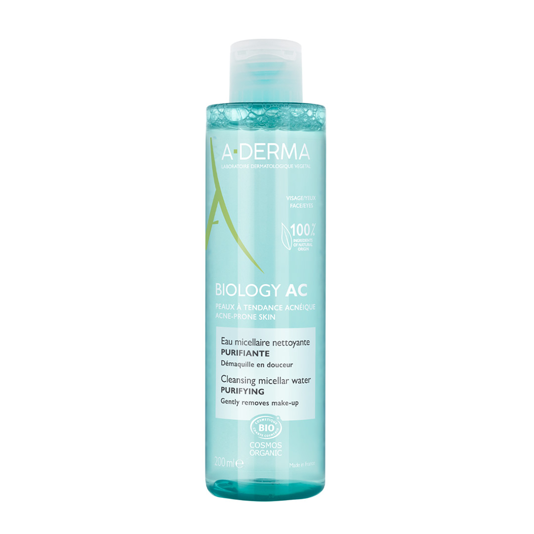 Apa micelara purificatoare Biology AC, 200 ml, A-Derma