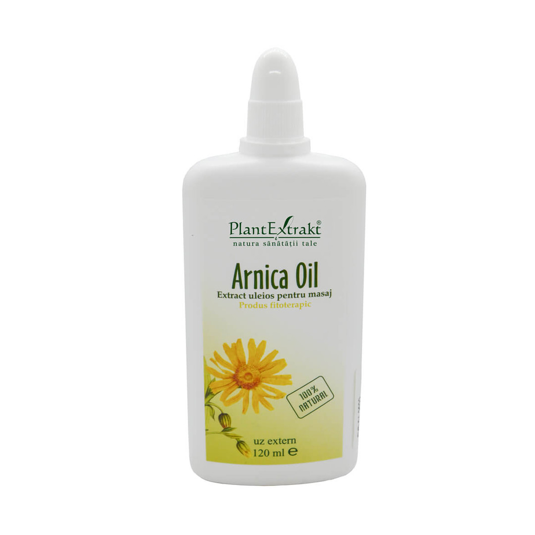 Arnica oil, ulei pentru masaj, 120 ml, PlantExtrakt