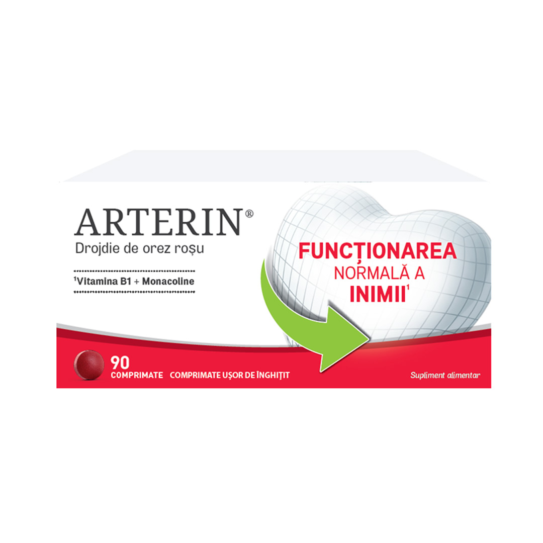 Arterin funcționarea normală a inimii, 90 comprimate, Omega Pharma