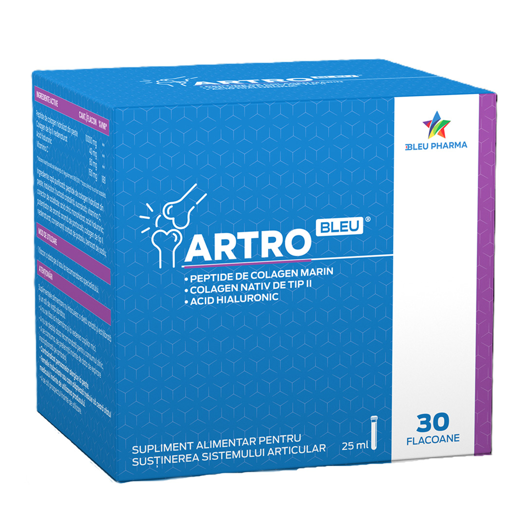 Artro Bleu, 30 flacoane x 25 ml, Bleu Pharma