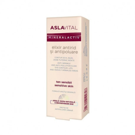 Elixir Antirid si Antipoluare, 15 ml, Aslavital