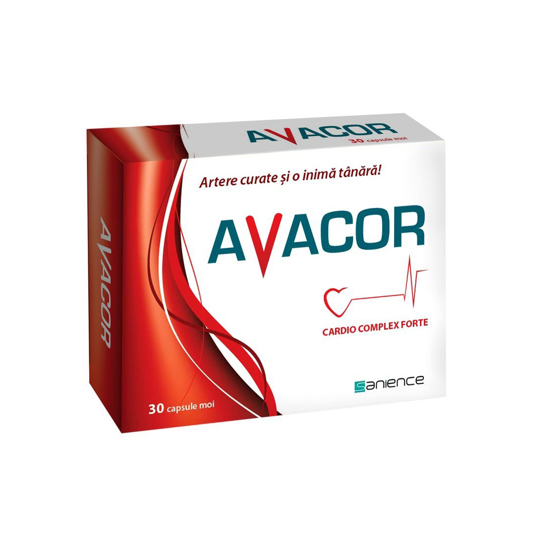 Avacor cardio Complex Forte, 30 capsule, Sanience