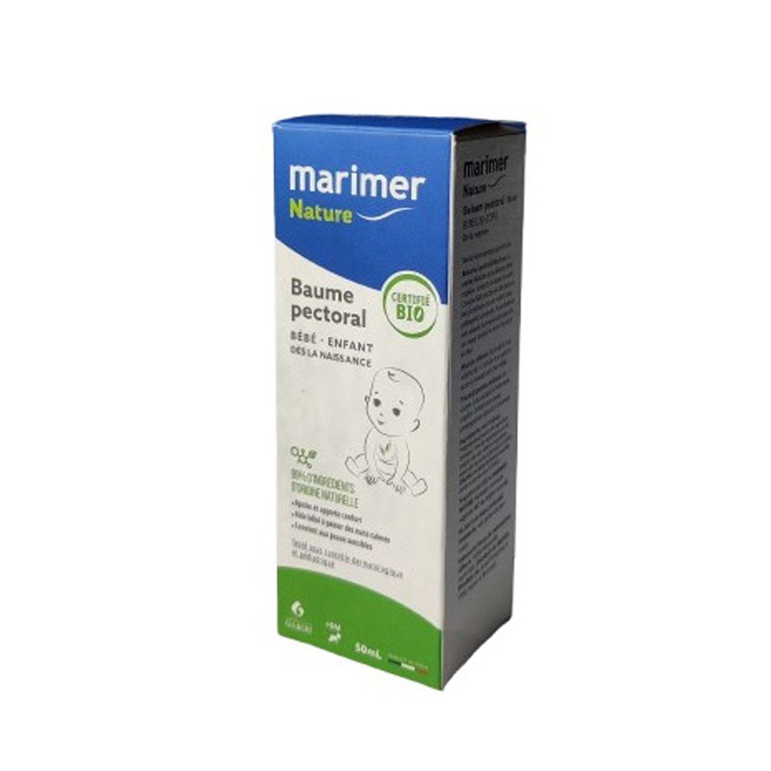 Balsam pectoral pentru bebelusi Marimer, 50 ml, Marimer