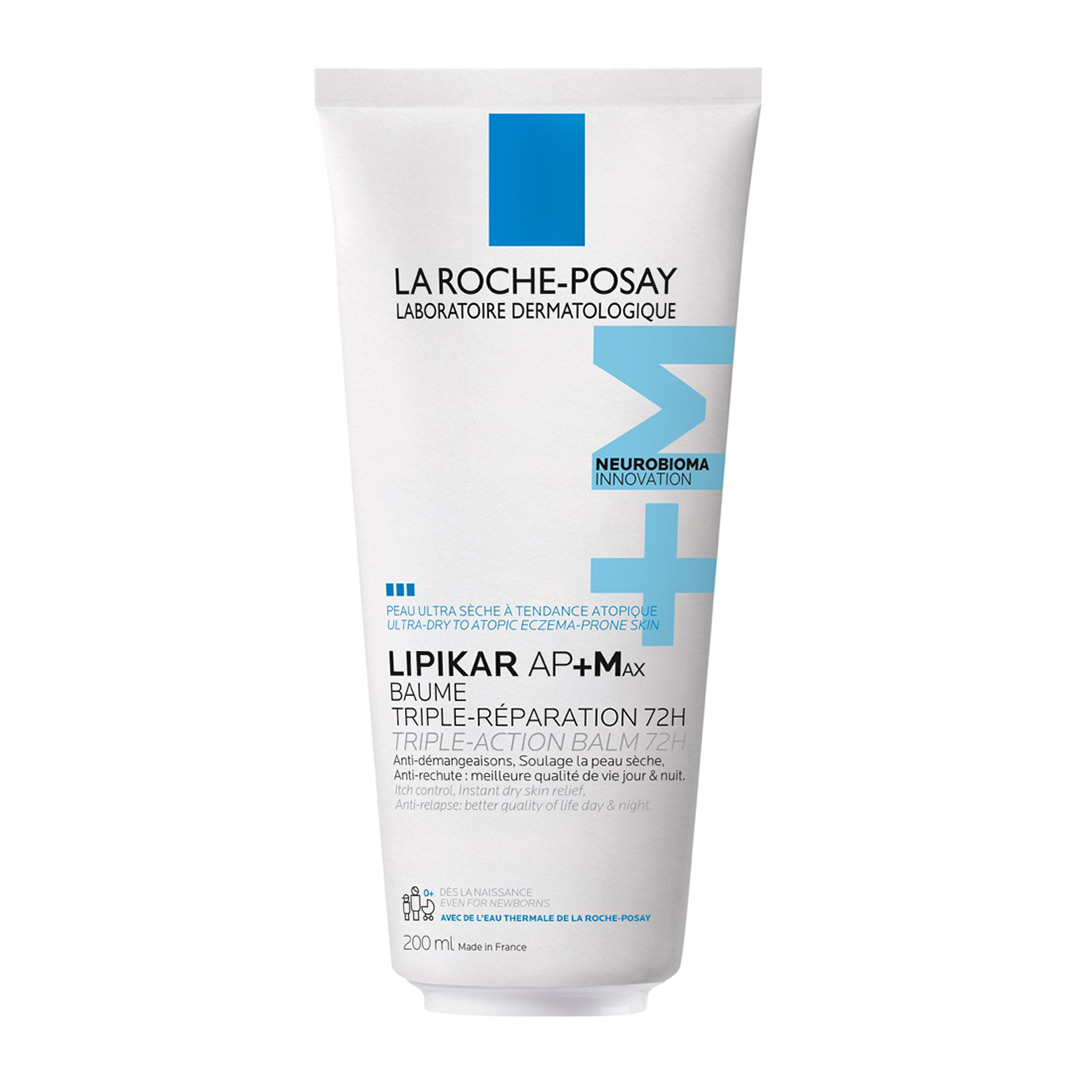 Balsam triplu reparator Lipikar Baume AP+Max, 200 ml, La Roche Posay