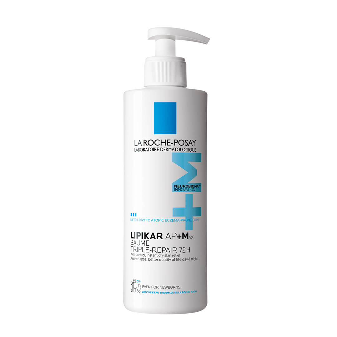 Balsam triplu reparator Lipikar Baume AP+Max, 400 ml, La Roche Posay