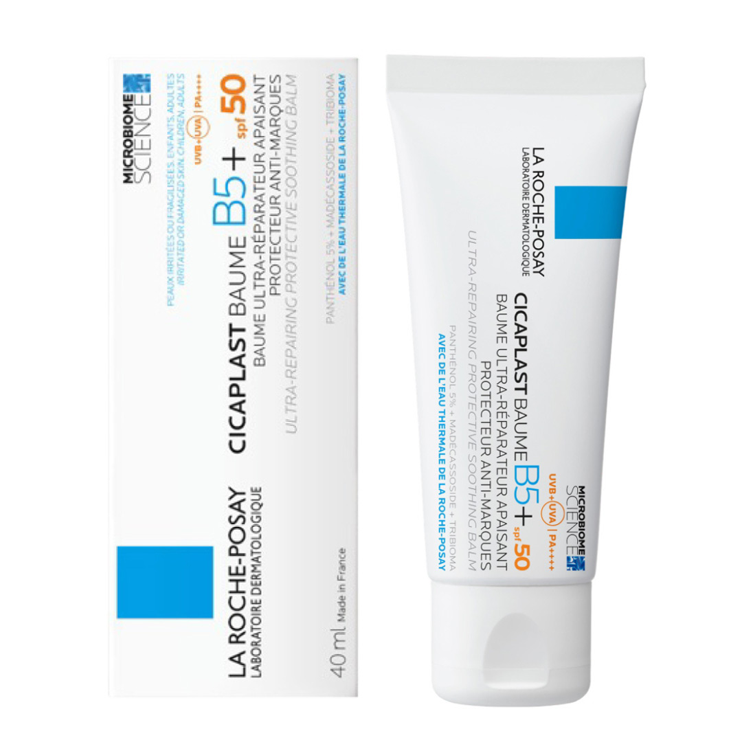 Balsam ultra-reparator Cicaplast B5+ SPF50, 40ml, La Roche Posay