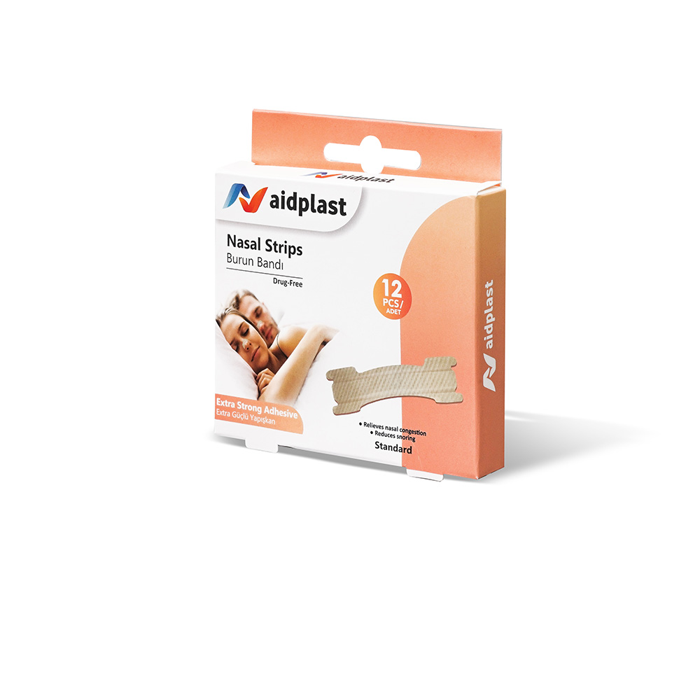 Benzi nazale respiri ușor - Mari - 12 buc/cutie, Aidplast