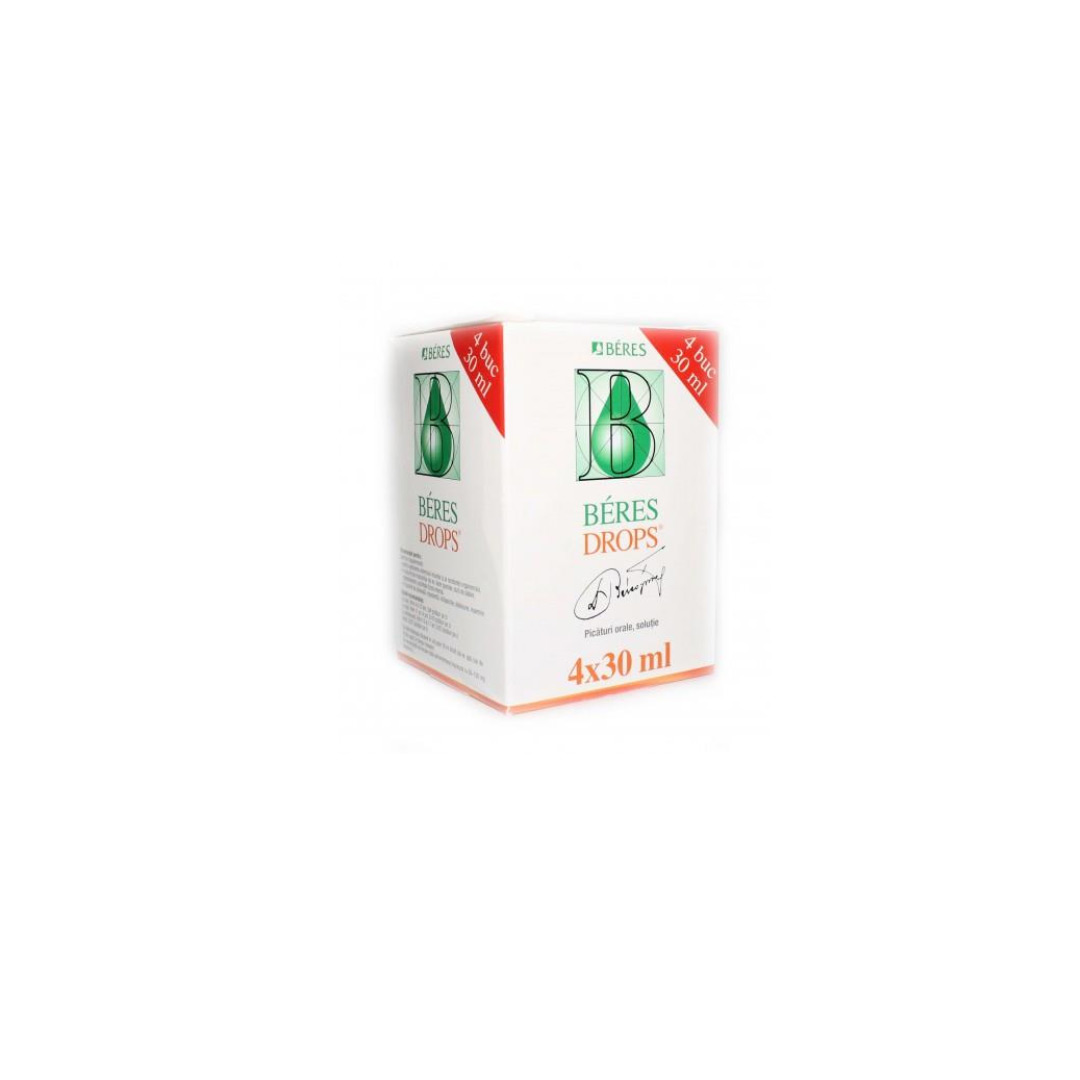 Beres Drops picaturi orale, 4 doze, 30 ml, Beres