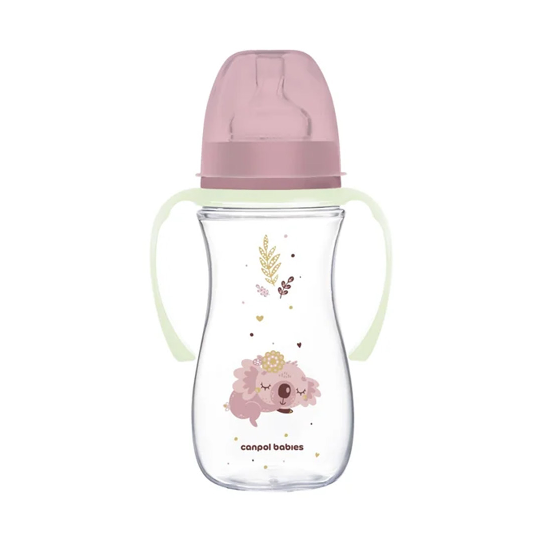 Biberon anticolici cu gat larg Sleepy Koala 35/238, 300 ml, Canpol
