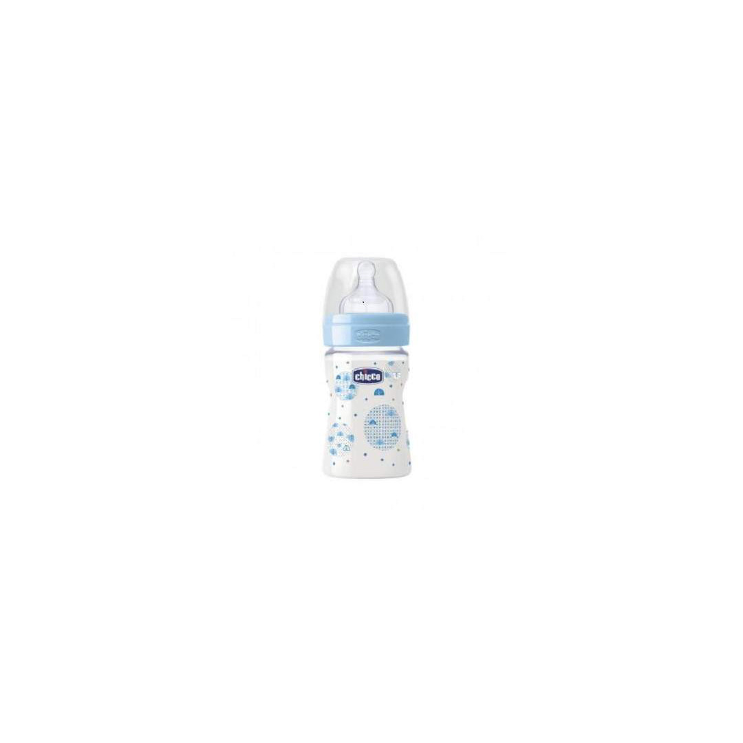 Biberon WellBeing PP, boy, 150 ml, 2061120, Chicco