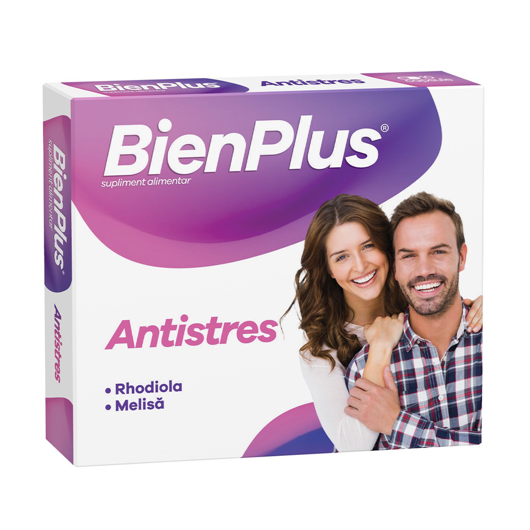 Bien Plus Antistres, 10 capsule, Fiterman Pharma