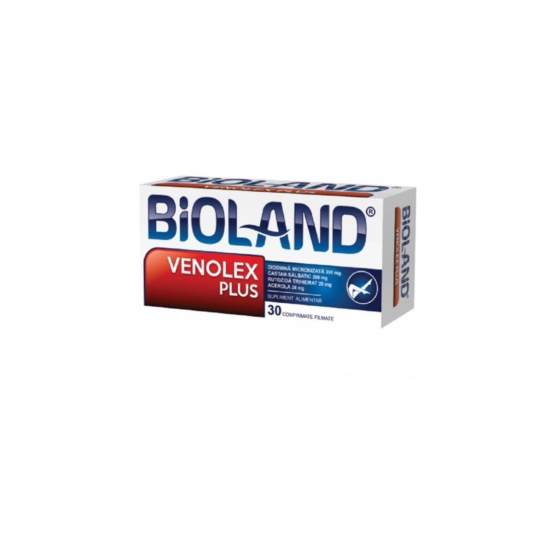 Biofarm Venolex plus, 30 comprimate filmate, Bioland