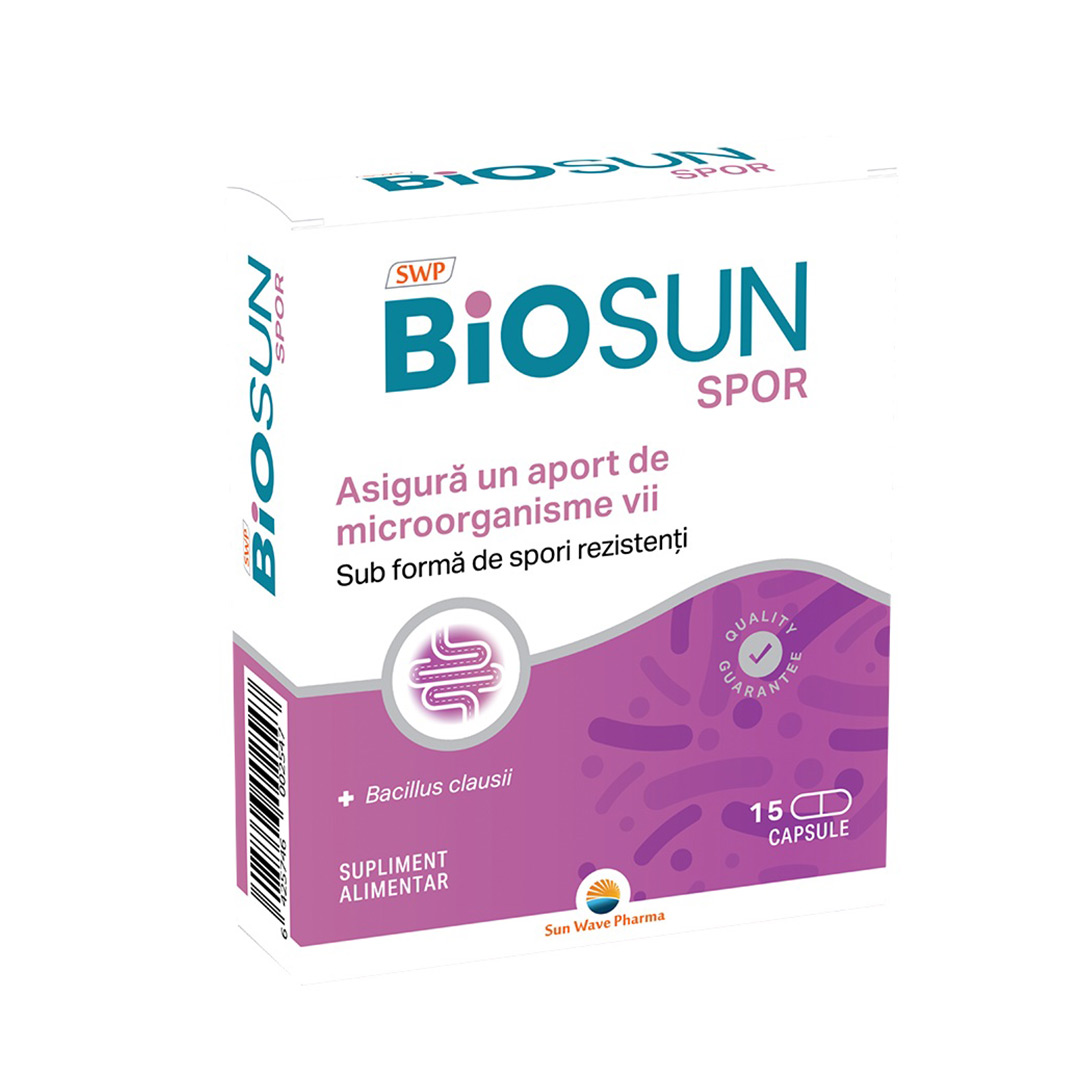 BioSun Spor, 15 capsule, Sun Wave Pharma
