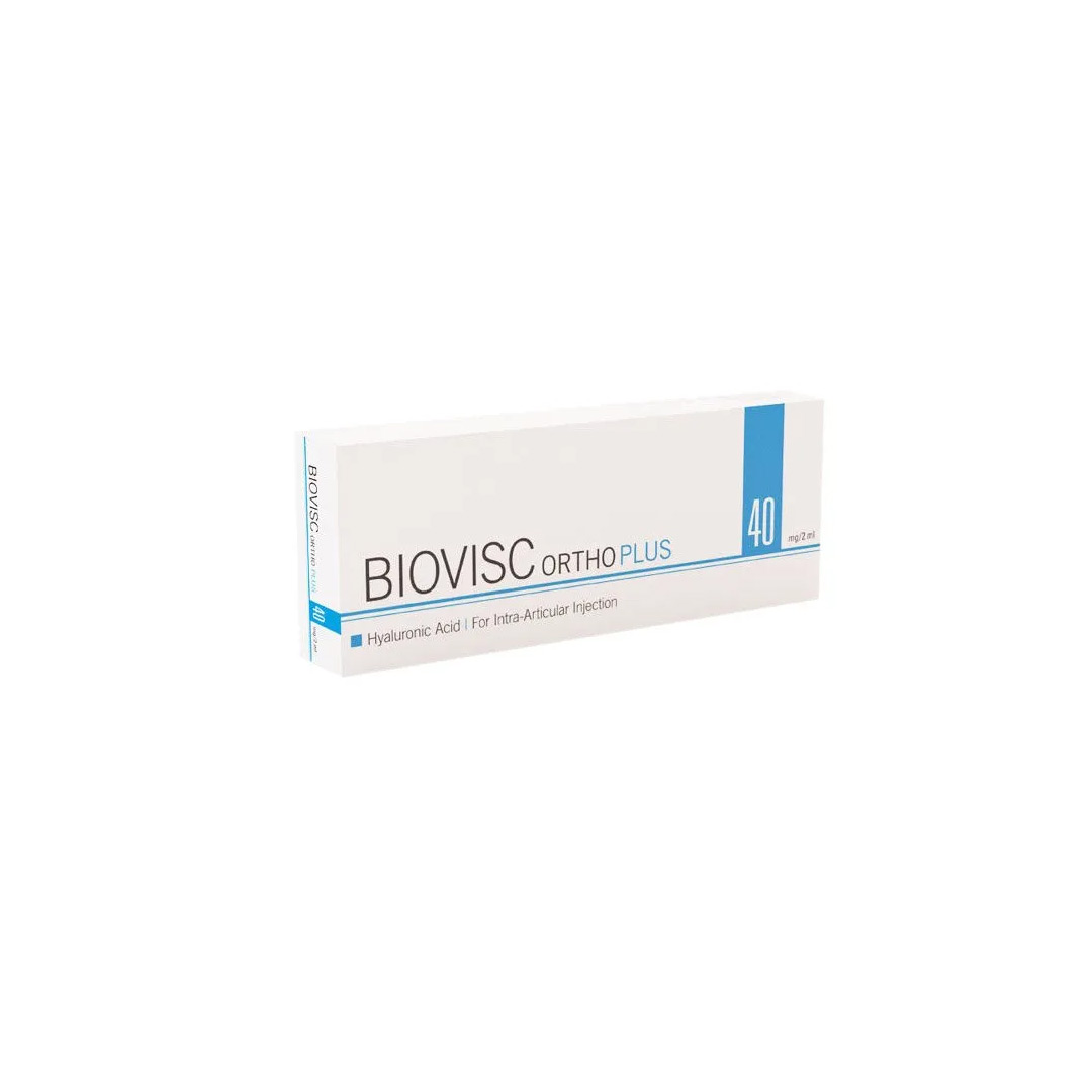 Biovisc Ortho Plus, 40 mg / 2 ml, solutie injectabila, 2 ml x 1 seringa preumpluta, Biotech