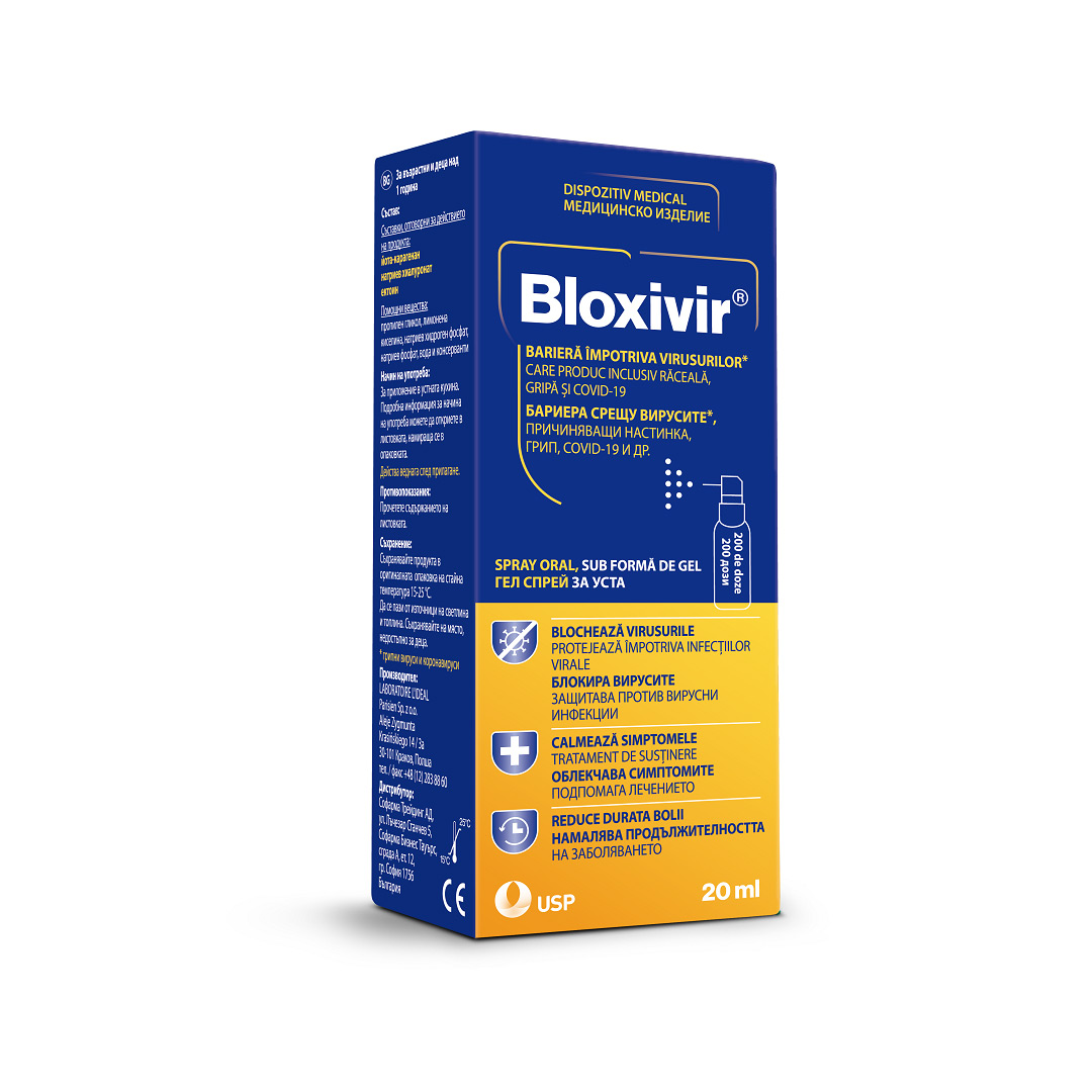 Bloxivir Spray oral, gel, 20 ml, USP