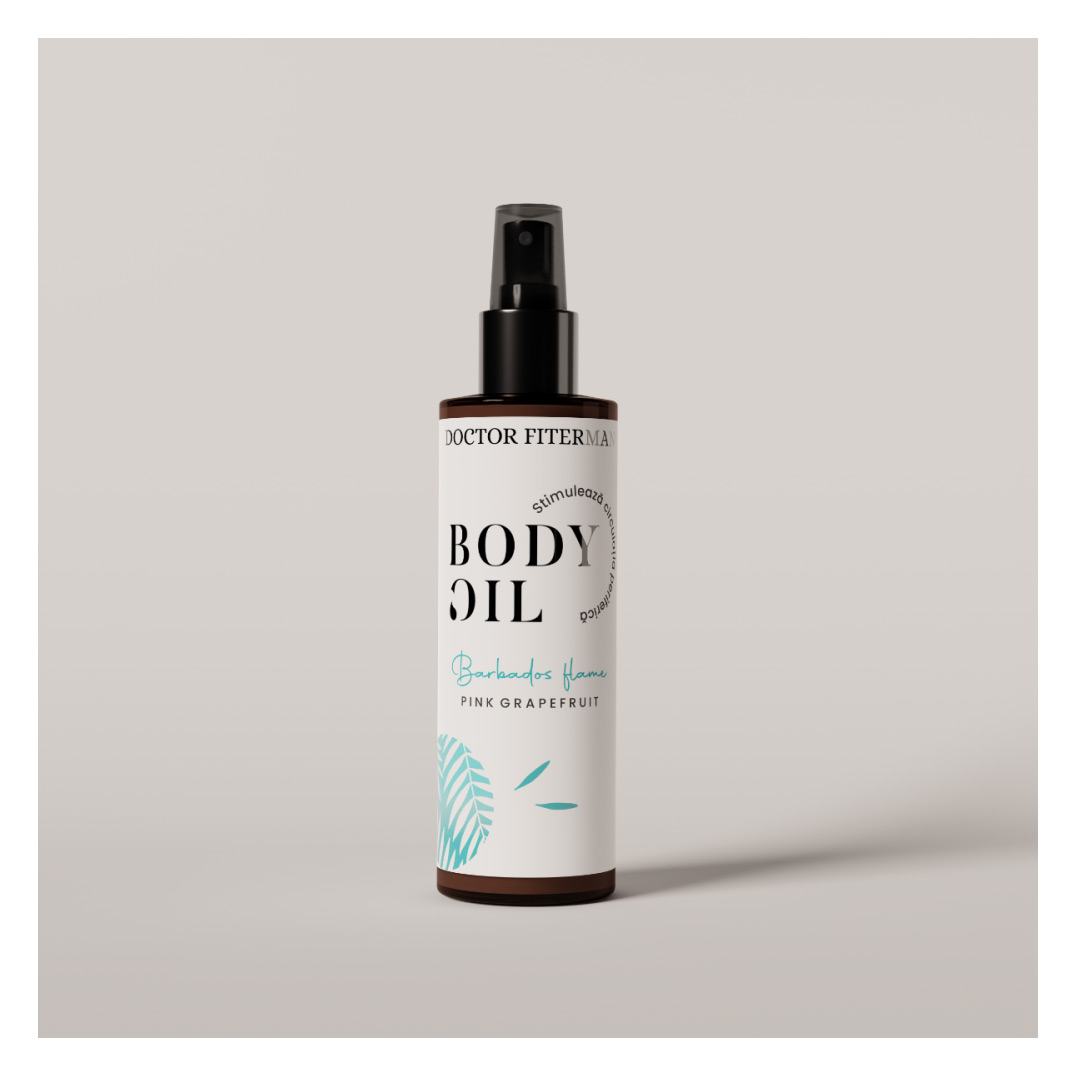 Body oil barbados flame, 150 ml, Doctor Fiterman