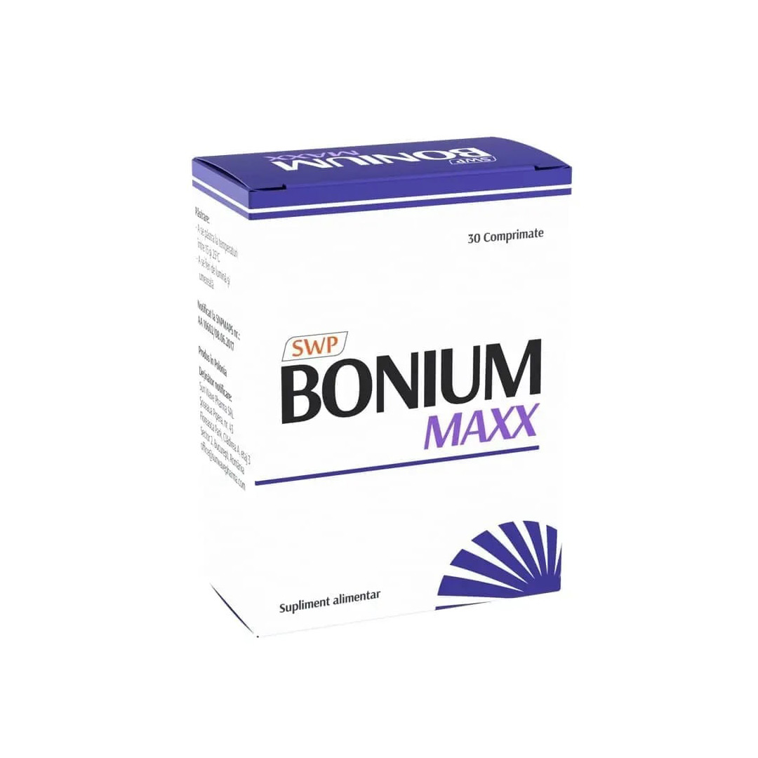 Bonium Maxx, 30 comprimate, Sun Wave Pharma