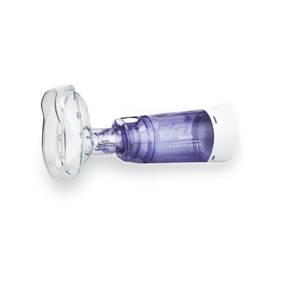 Camera de inhalare 1-5 ani, Respironics Optichamber Diamond, masca marime M, Philips