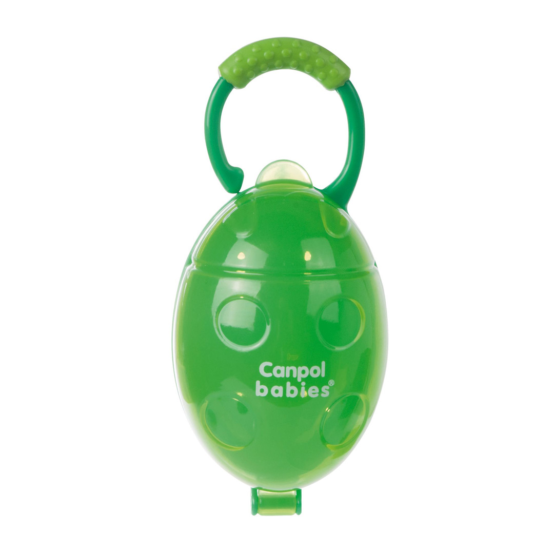 Cutie suzeta „Ladybird“, fara BPA, verde, 56/108, Canpol babies 