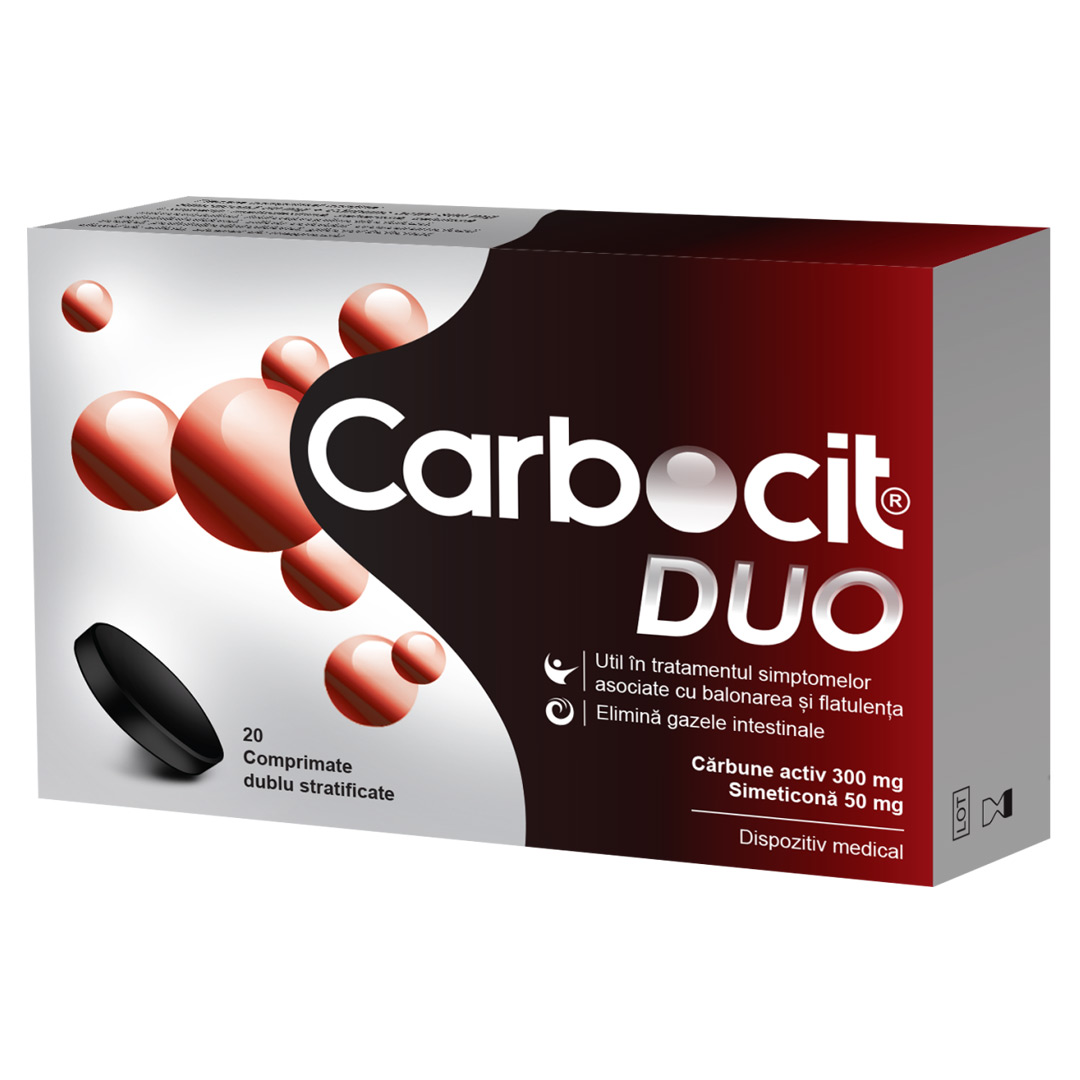 Carbocit® DUO, 20 comprimate, Biofarm