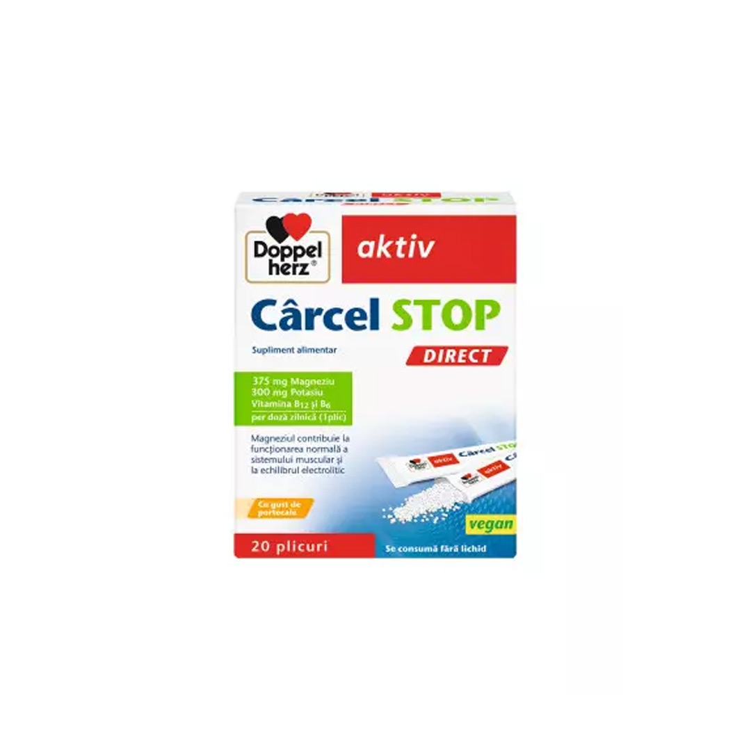 Carcel Stop Direct, 20 plicuri, DoppelHerz Aktiv