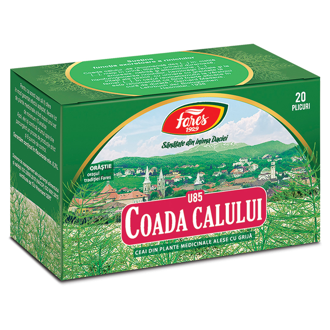 Ceai Coada Calului U 85, 20 plicuri, Fares