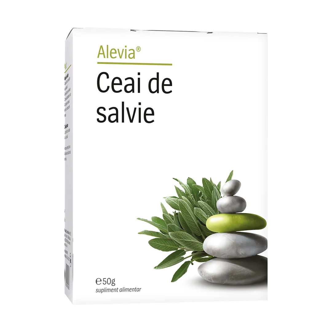 Ceai de salvie vrac, 50 g, Alevia