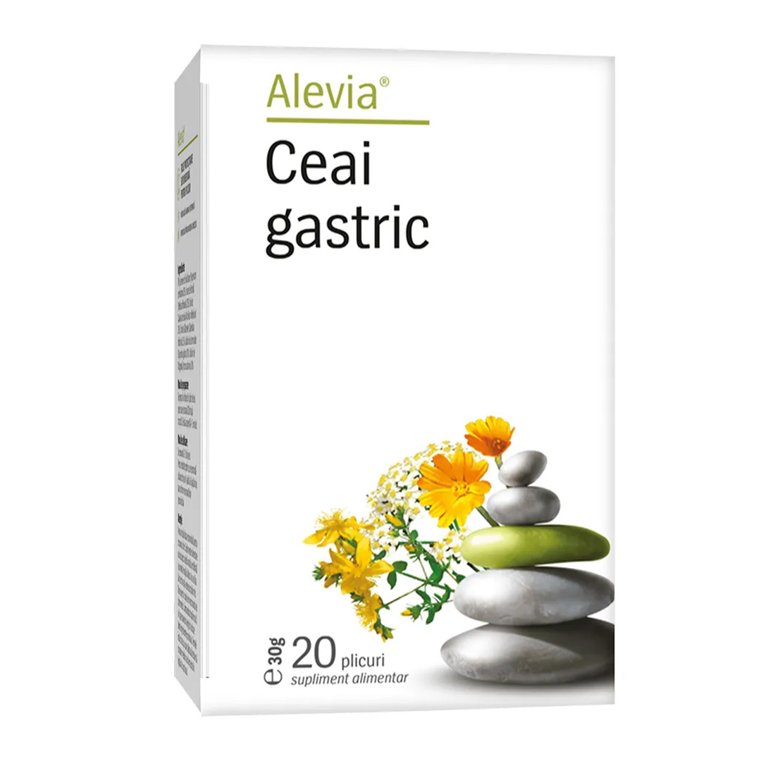 Ceai gastric, 20 plicuri, Alevia