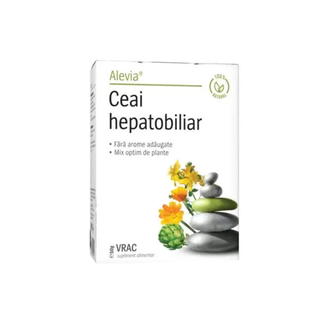 Ceai Medicinal Hepatobiliar, 50 g, Alevia