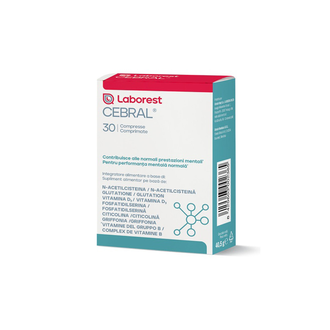 Cebral (creier), 30 comprimate, Laborest