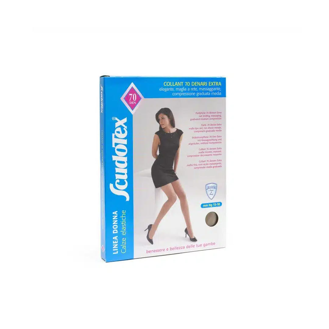 Ciorapi medicali tip dres compresie medie 70 DEN Scudotex 470