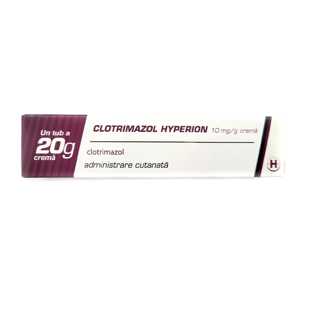 Clotrimazol 10 mg/g crema, 20g, Hyperion