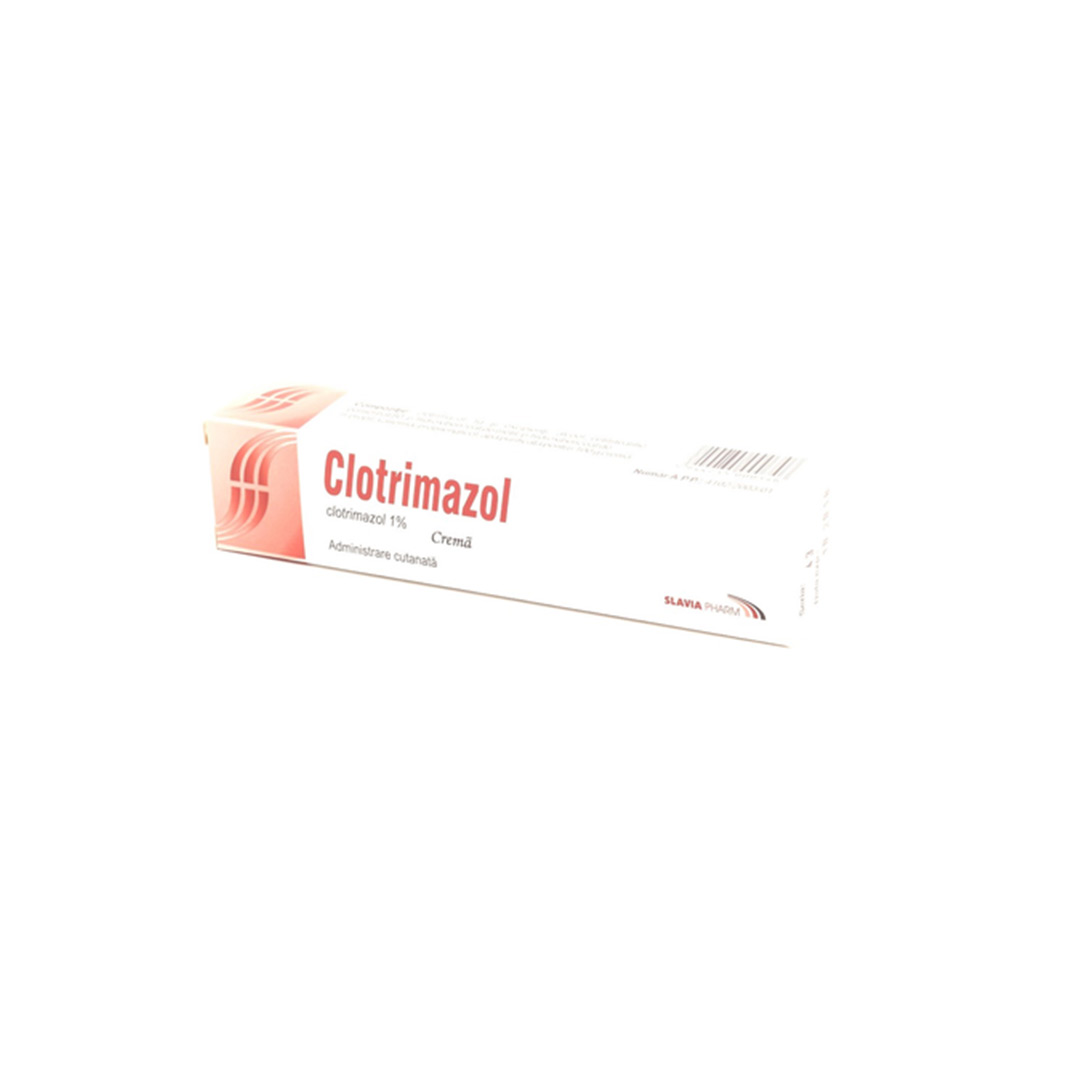 Clotrimazol crema 1%, 20 g, Slavia